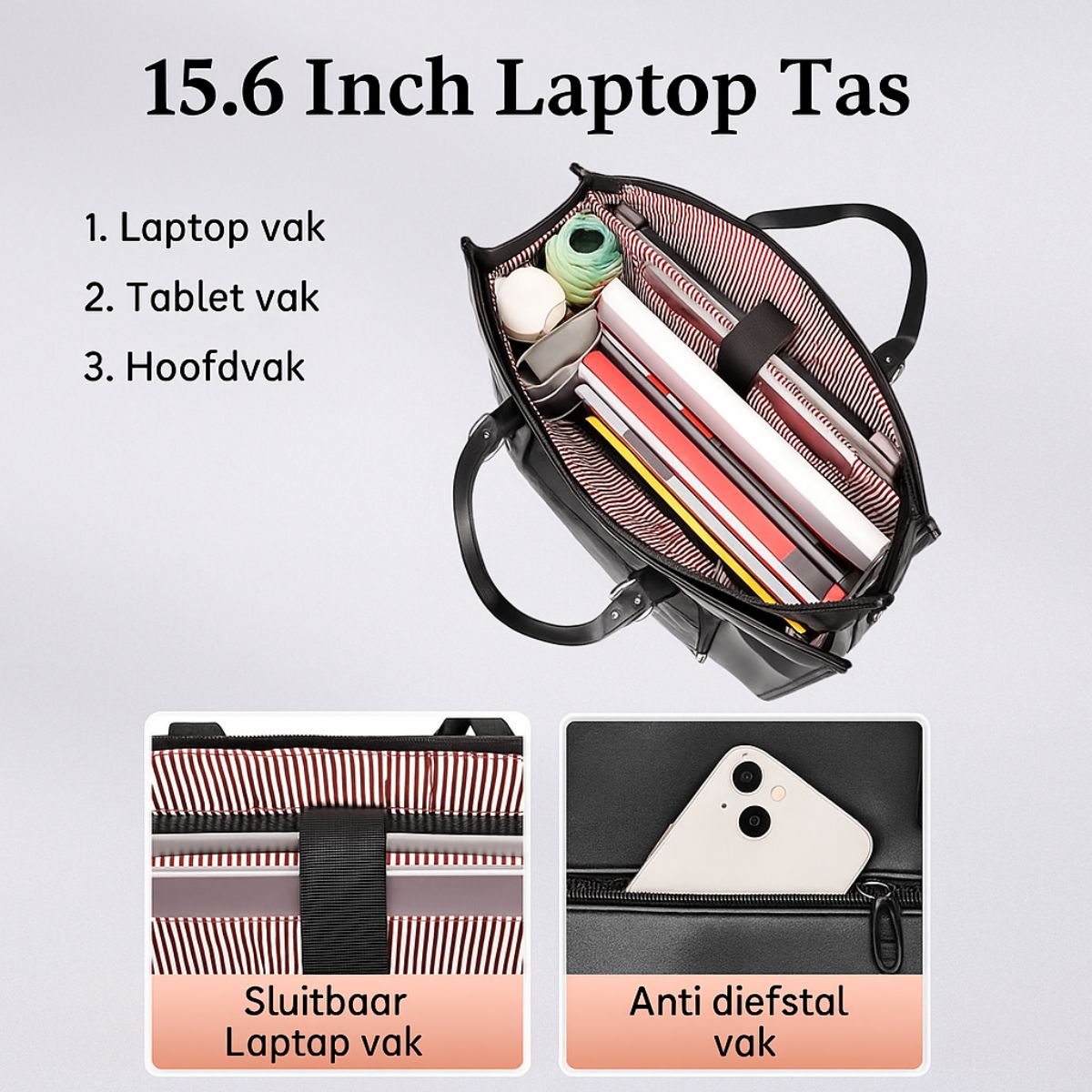 EliteLuncher™ – De Stijlvolle Lunch & Lifestyle Tas