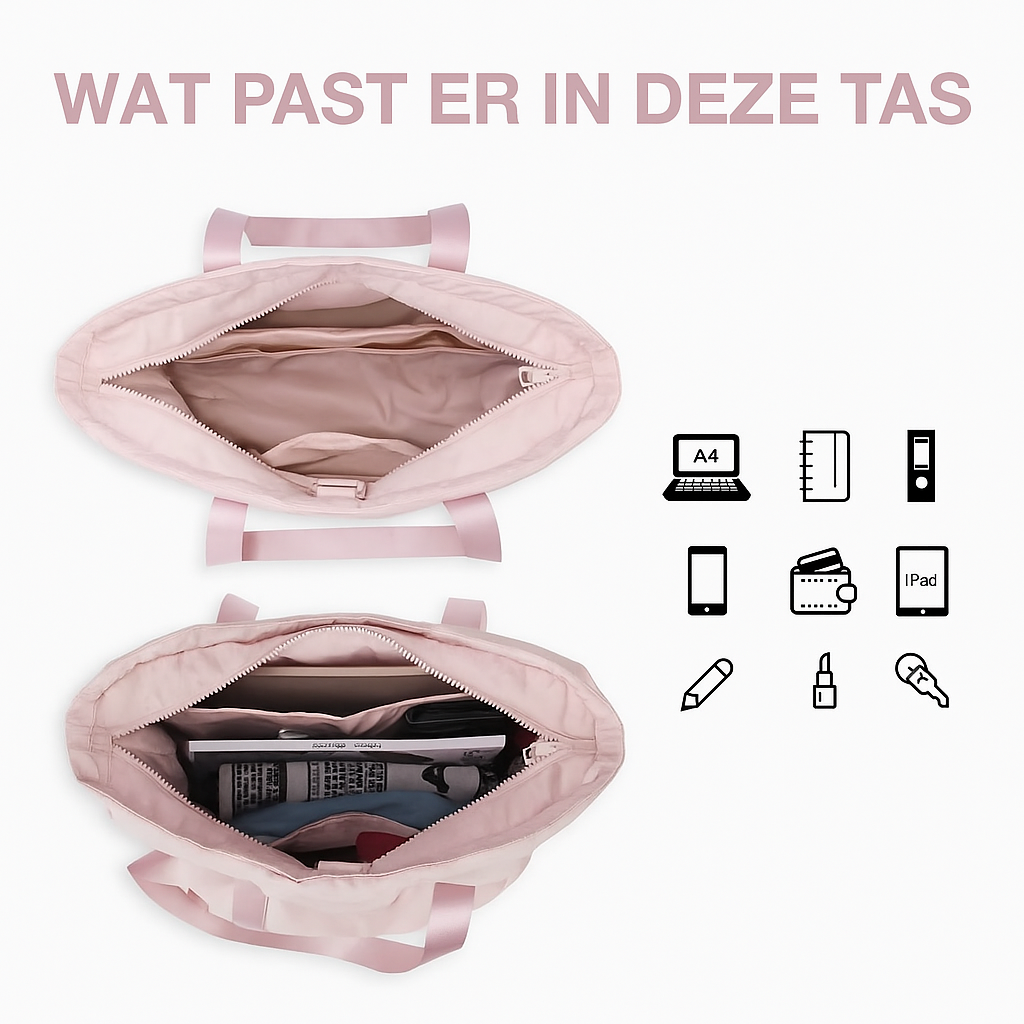 ShopTote™ - Comfort en elegantie in één