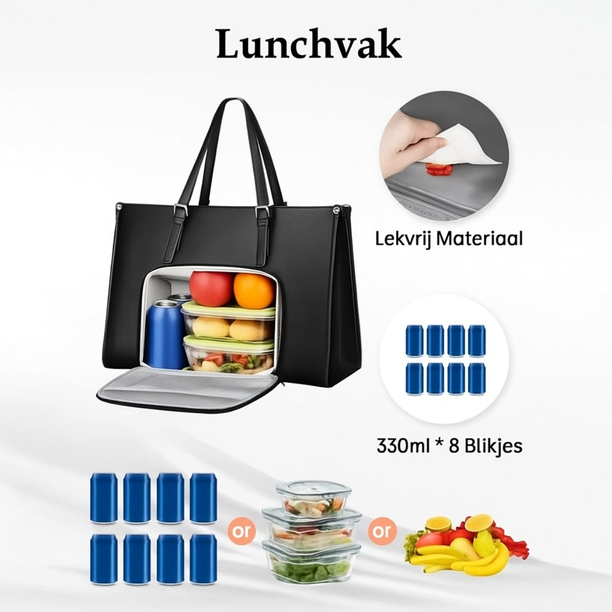 EliteLuncher™ – De Stijlvolle Lunch & Lifestyle Tas