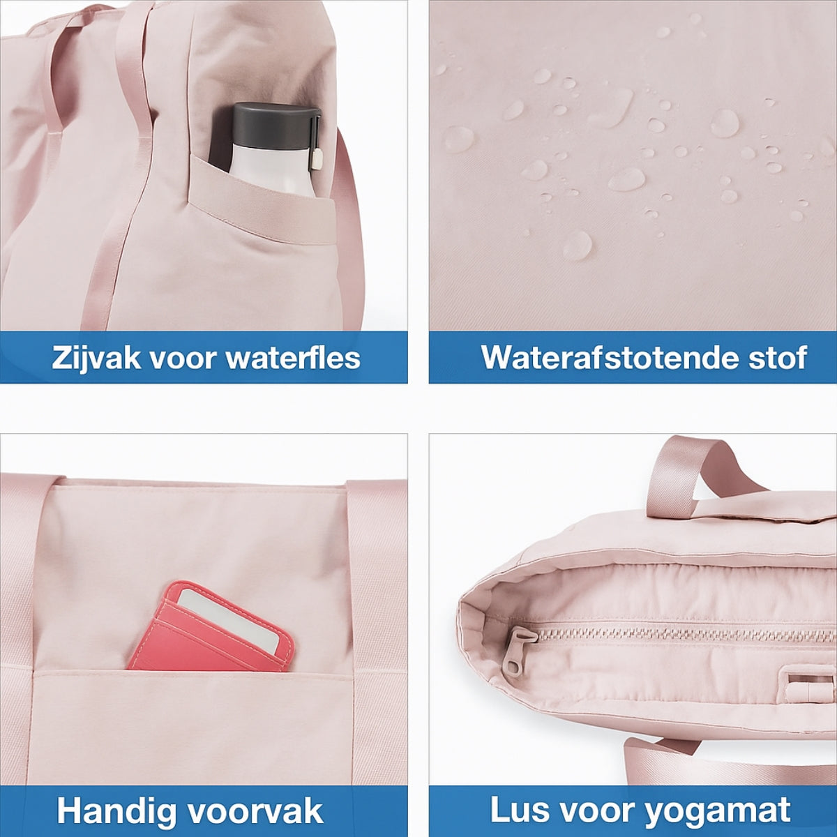 ShopTote™ - Comfort en elegantie in één