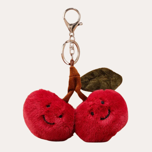 CherryKey™ – Schattige Kersen Sleutelhanger