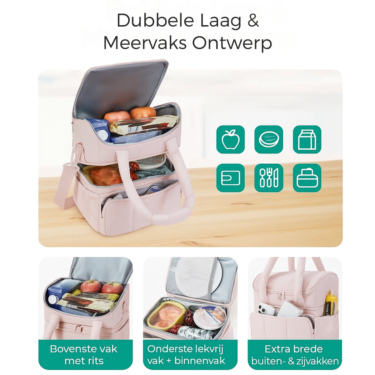 SoftCarry™ – De zachte luxe lunch & lifestyle tas
