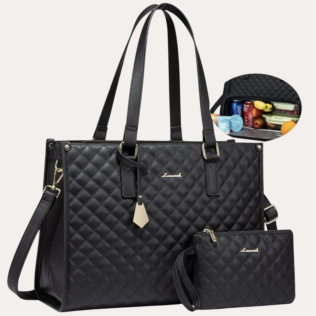 LuxeLuncher™ – De stijlvolle lunchtas + gratis pouch