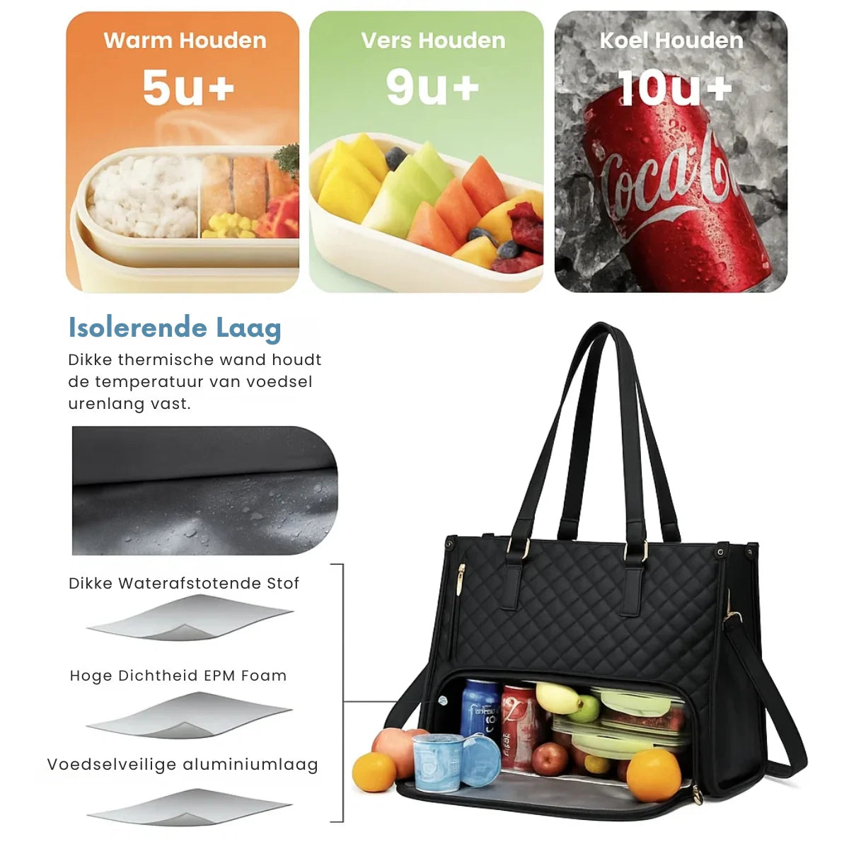 LuxeLuncher™ – De stijlvolle lunchtas + gratis pouch