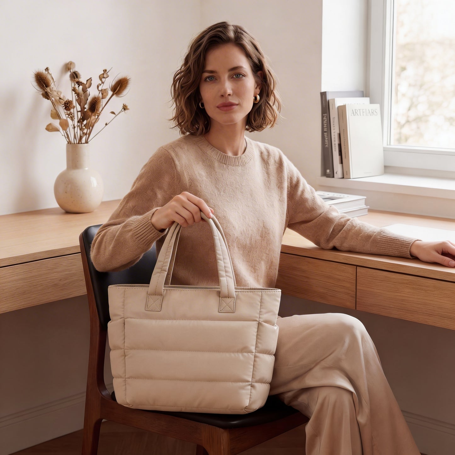 PuffyTote™ - Stijlvol, ruim én multifunctioneel