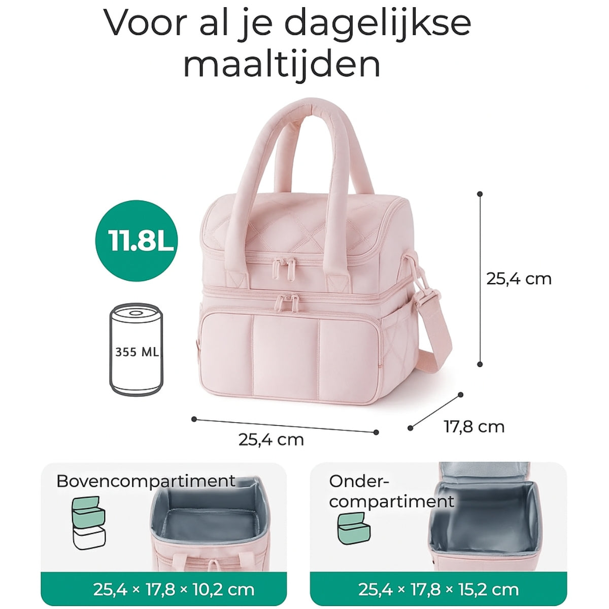 SoftCarry™ – De zachte luxe lunch & lifestyle tas