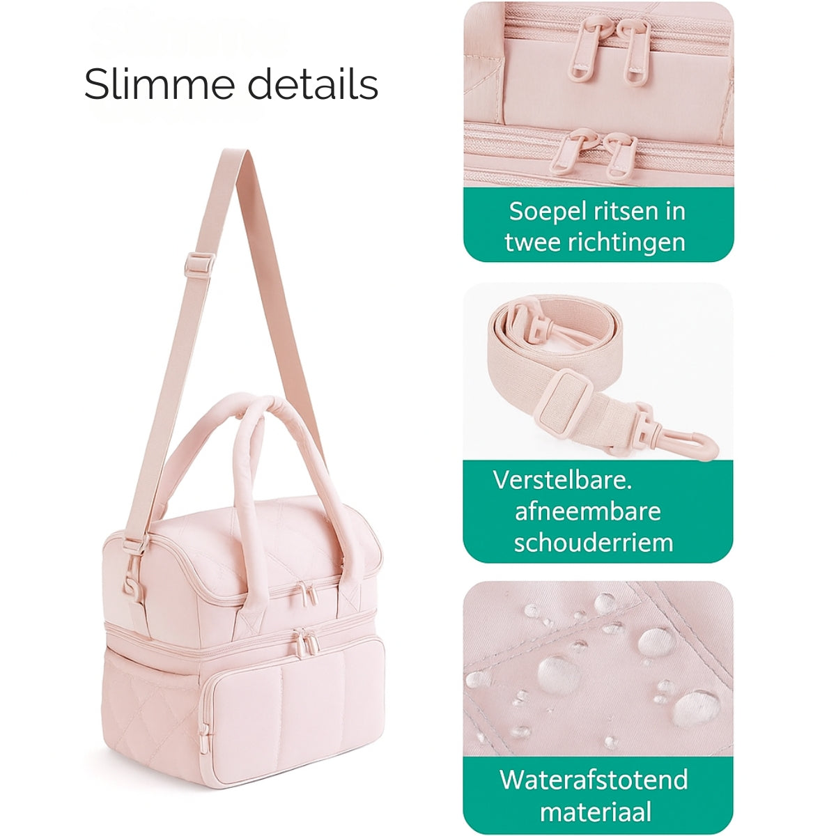 SoftCarry™ – De zachte luxe lunch & lifestyle tas