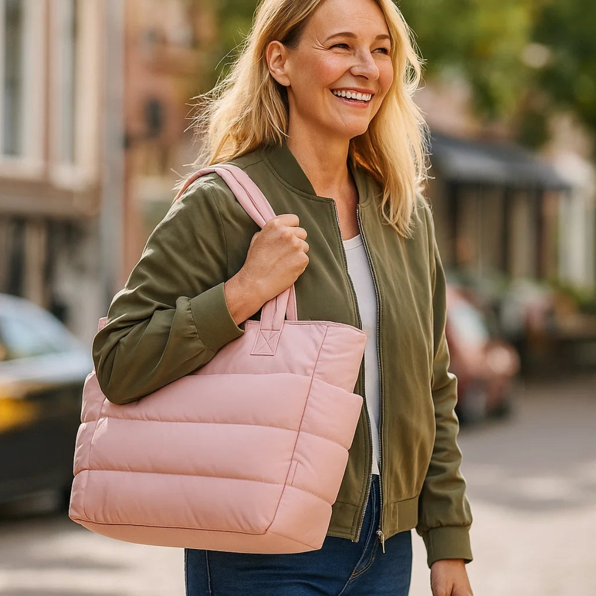 PuffyTote™ - Stijlvol, ruim én multifunctioneel