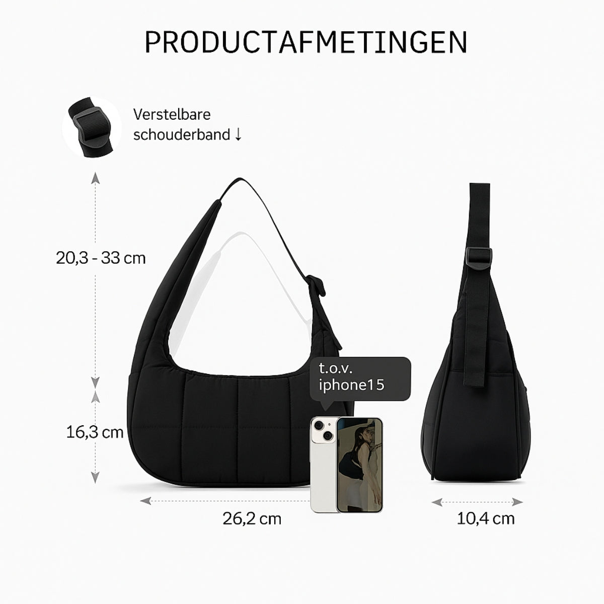 CozyCurve™ - Eén tas voor al je momenten