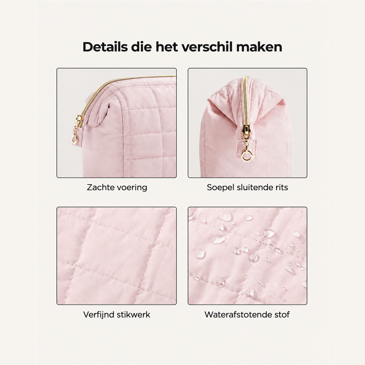 PuffyBeauty | Stijlvolle toilettas voor al je beautyfavorieten