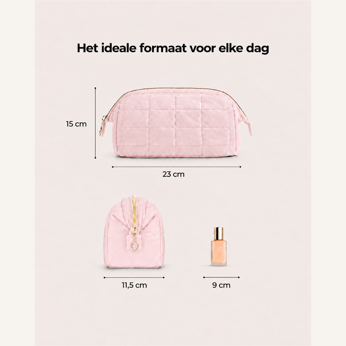PuffyBeauty | Stijlvolle toilettas voor al je beautyfavorieten